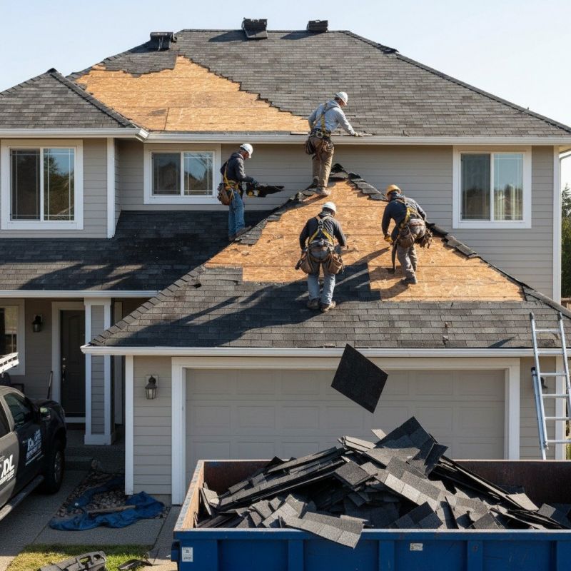 Shingle Roof Replacement in Providence, RI