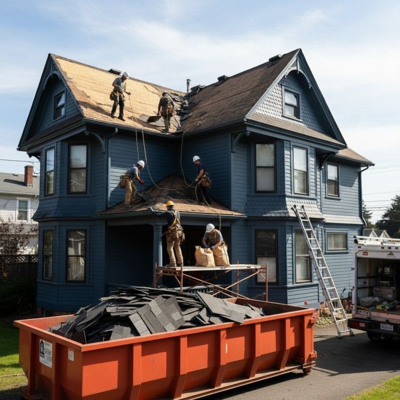 Asphalt Roof Replacement in Fredericksburg, VA